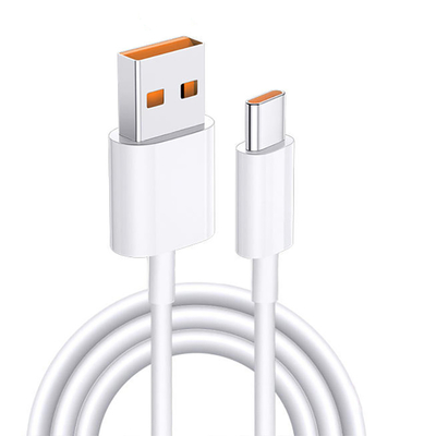 1mの長さの白い色USBの速い充満のための充満データ ケーブル20V 3A 60W USB 3.1
