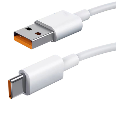 1mの長さの白い色USBの速い充満のための充満データ ケーブル20V 3A 60W USB 3.1