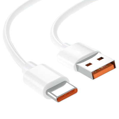 1mの長さの白い色USBの速い充満のための充満データ ケーブル20V 3A 60W USB 3.1