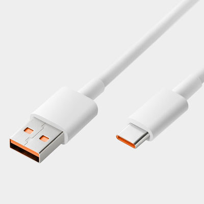 1mの長さの白い色USBの速い充満のための充満データ ケーブル20V 3A 60W USB 3.1