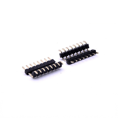 プラスチック二重列はプリント基板のコネクター、2.54mmピッチSMD Pinヘッダーを