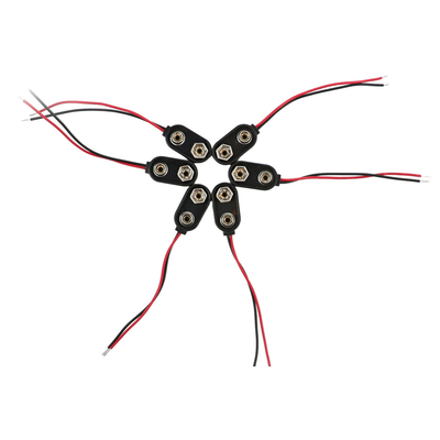 15cmは2つのPinケーブル ワイヤー アセンブリ、SHコネクター ワイヤー電池急なクリップ タイプを利用する