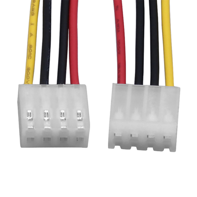 多色の注文ワイヤーは3.96mmピッチのMolex 3069のKK396コネクターによって利用する