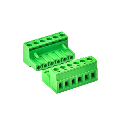 緑色PCBのターミナル ブロックのコネクター ワイヤーXK2EDGA 5.08MMピッチ