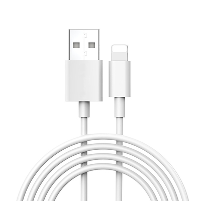 OEM ODMポリ塩化ビニールUSBの速く満たすIphoneのための充満データ ケーブル2.4A