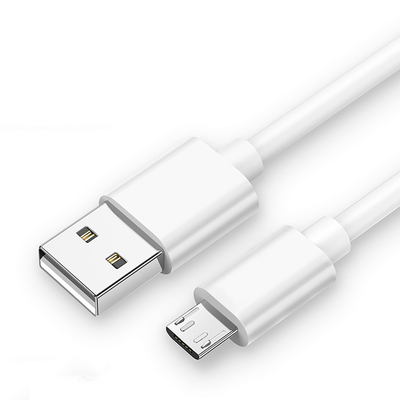 ポリ塩化ビニール カバー マイクロUSB充満ケーブルは多機能1M 2.4Aを束ねる