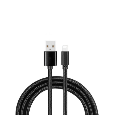 OEMの速い充満データ ケーブルは、ナイロン マイクロUSB Iphoneのための2.4Aをケーブルで通信する
