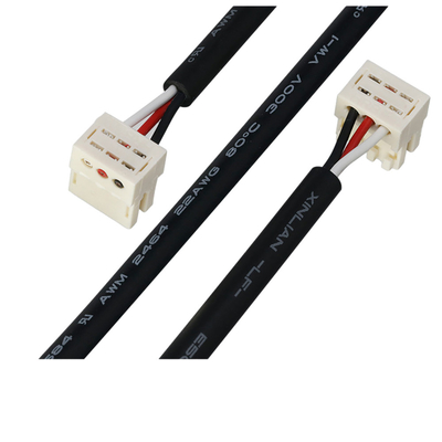 ベージュ色のLumberg 3515の電源コネクタが付いている30cmの長さIDCのケーブル会議