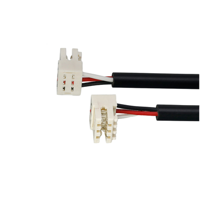 ベージュ色のLumberg 3515の電源コネクタが付いている30cmの長さIDCのケーブル会議