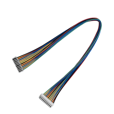 JST SSR IDCのコネクターが付いている1.0mmピッチIDCワイヤー馬具AWG30のゲージ