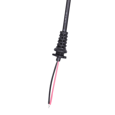 ストレイン・レリーフDCの男性および女性の送電線アセンブリ5.5mm x 2.1mmのバレル ジャック