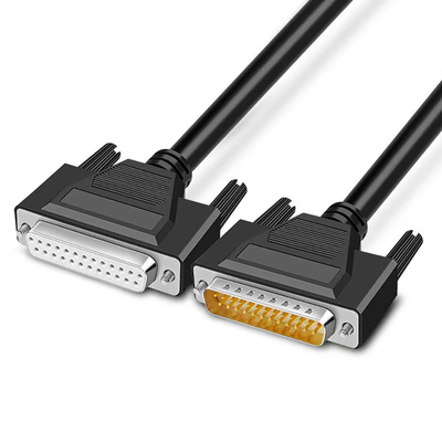 男性プラグRs232の連続への男性はDB9 DB15 DB25 Dの潜水艦のコネクターとの3ftをケーブルで通信する