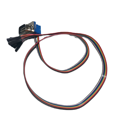 2.54mmピッチ10Pへのカスタマイズされた可聴周波ビデオ ケーブルDIDCのタイプDB9 Pin