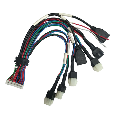 USB2.0女性にOvermoldingのケーブル会議JST PH2.0ワイヤーひだハウジングを収納するATX