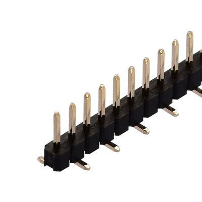 まっすぐな直角SMT Pinヘッダーのコネクターの単一の二重列のタイプ