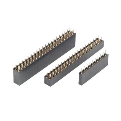1.27mmピッチSMTピンヘッダーPCBコネクタ 双列4Pから60PTHT