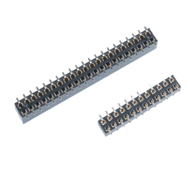 1.27mmピッチSMTピンヘッダーPCBコネクタ 双列4Pから60PTHT