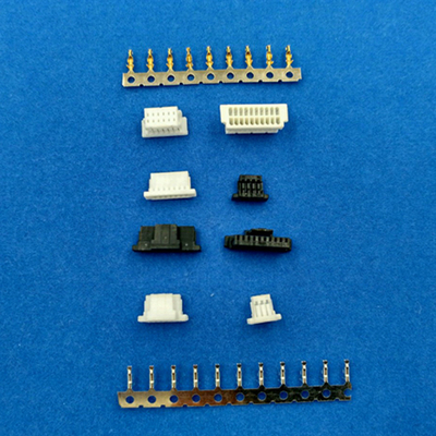 1.0mmピッチPA66素材JSTSHコネクタのコンネクタへのワイヤー