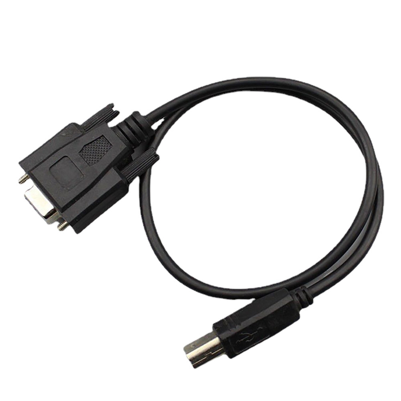 USB 2.0 Bの男性のタイプへの注文RS232 Overmoldingのケーブル会議DB9の女性