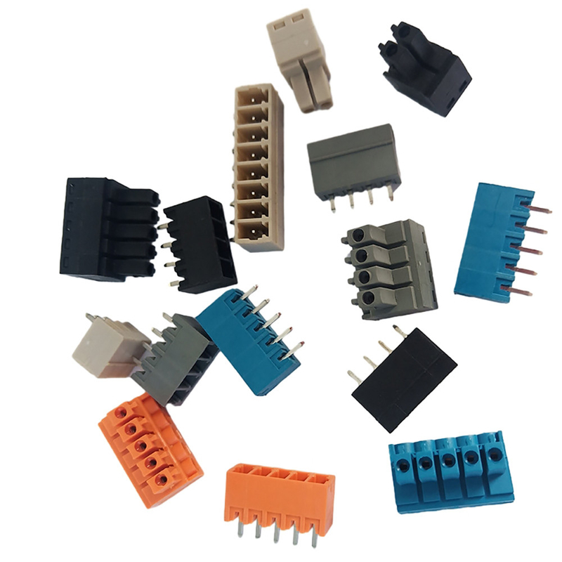 色とりどりのプラグPCB端末ブロック 3.5mm/3.81mm/5.0mm/5.08mm/7.5mm/7.62mm ピッチ